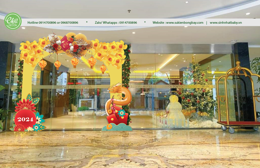 Dịch vụ trang trí Tết ở Thạch Thất
